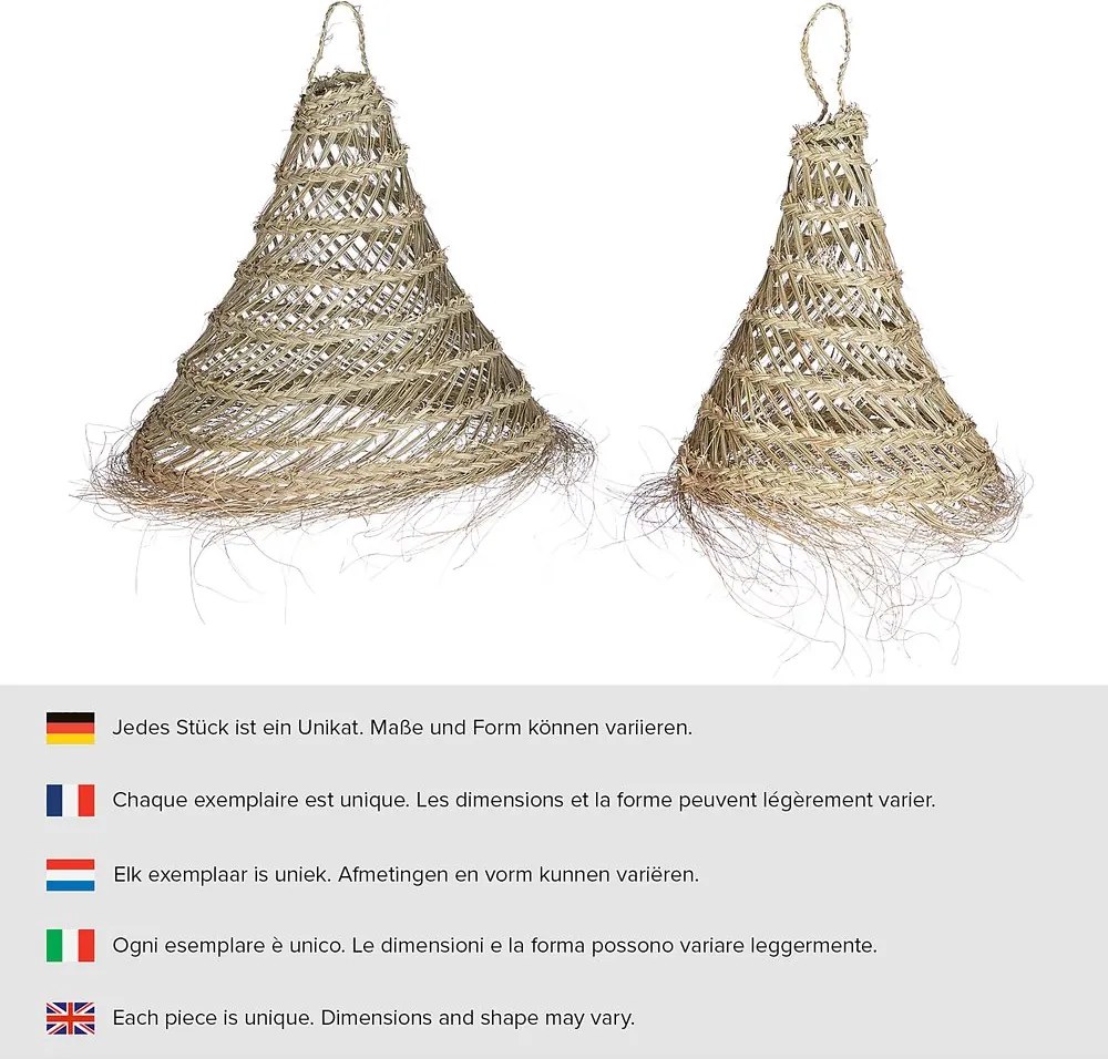 BOMAS eszpartófű lámpabúra 40cm
