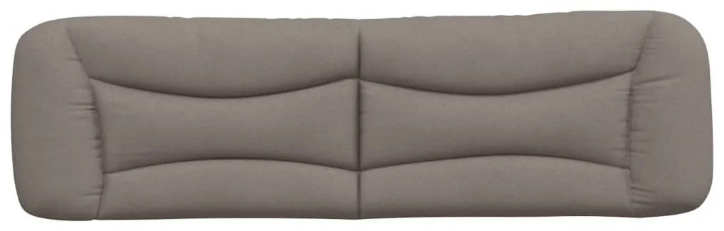 tópszínű szövet fejtámla párna Hvar 180 cm