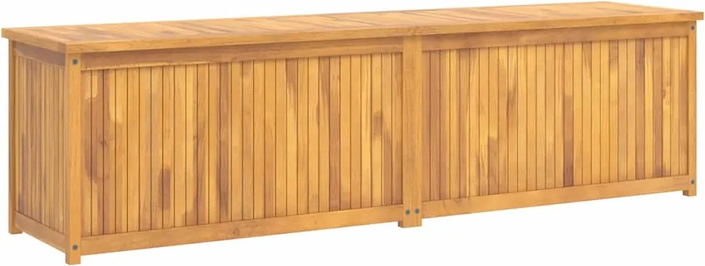 vidaXL tömör tíkfa kerti láda 200 x 50 x 55 cm