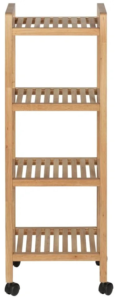 Natúr színű diófa fürdőszobai polcos állvány 35x97 cm Norway – Wenko