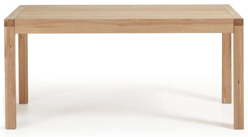 Vivy tölgyfa bővíthető étkezőasztal, 180 x 90 cm - Kave Home