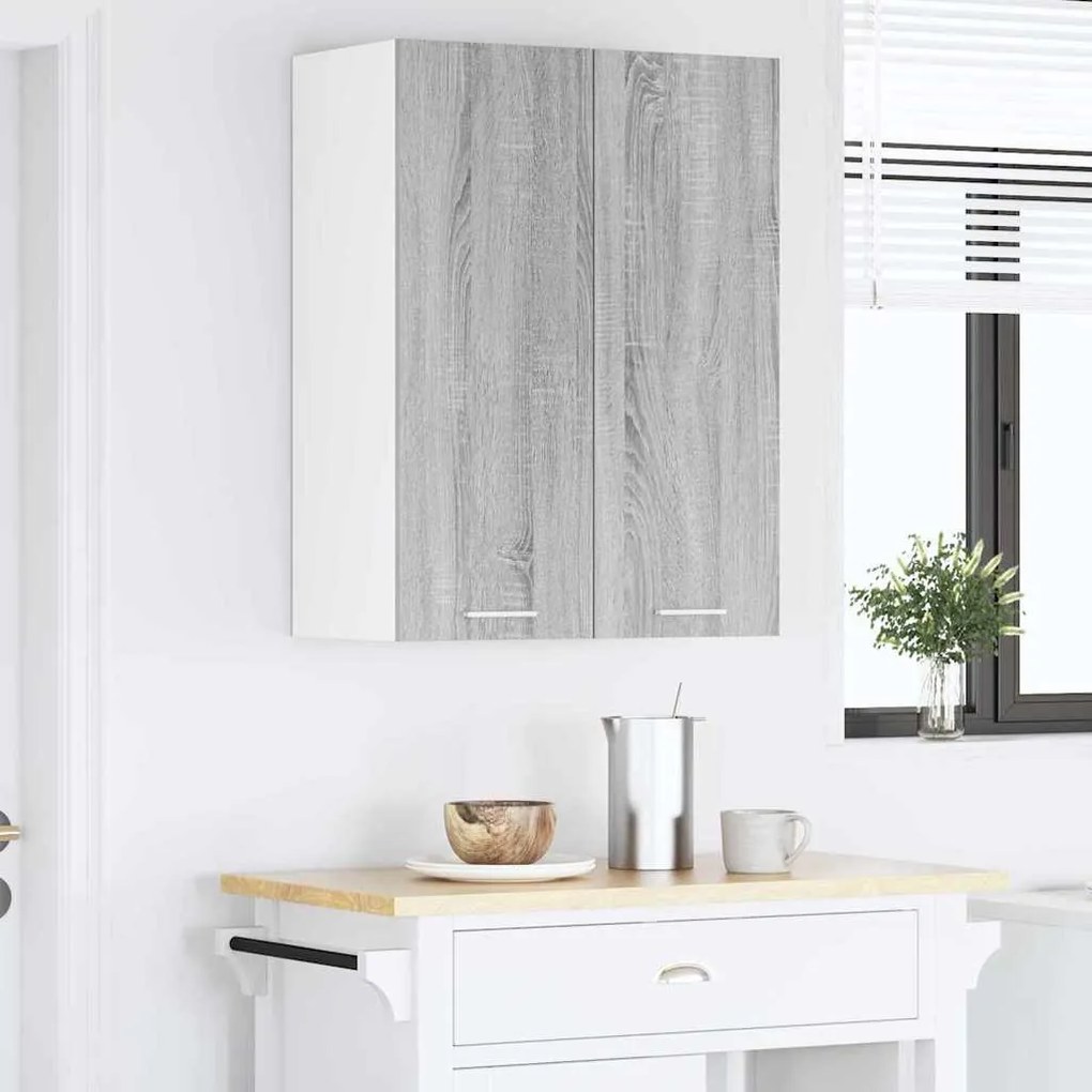 Függő szekrény Riga Szürke Sonoma 60 x 31 x 80 cm Faanyag