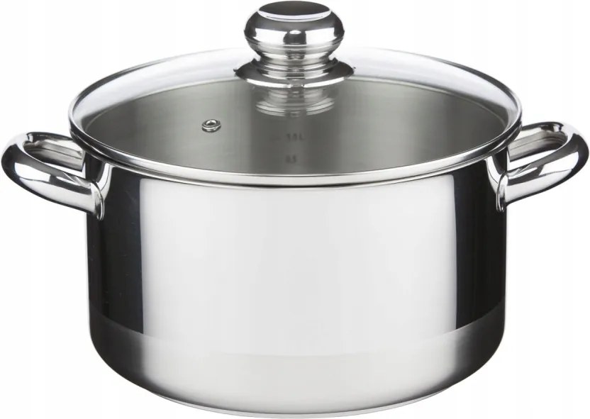 Prémium fazék fedővel, átmérő 22 cm, űrtartalom 4,5 l