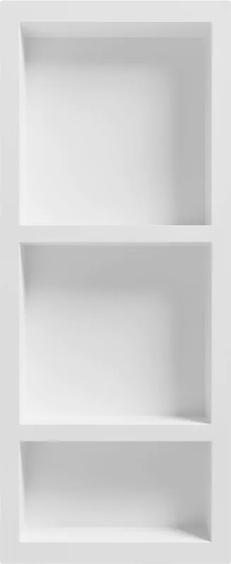 Mexen X-Wall-S SMC fülkés polc peremmel 99,1 x 40,7 cm, fehér - 1901994109