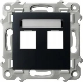 Dupla fekete Ospel keystone aljzat tok Zafír GPK-2Z/p/33