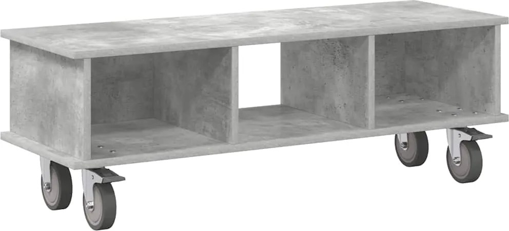 vidaXL TV állvány Beton Szürke 100 x 35 x 35 cm Faanyag