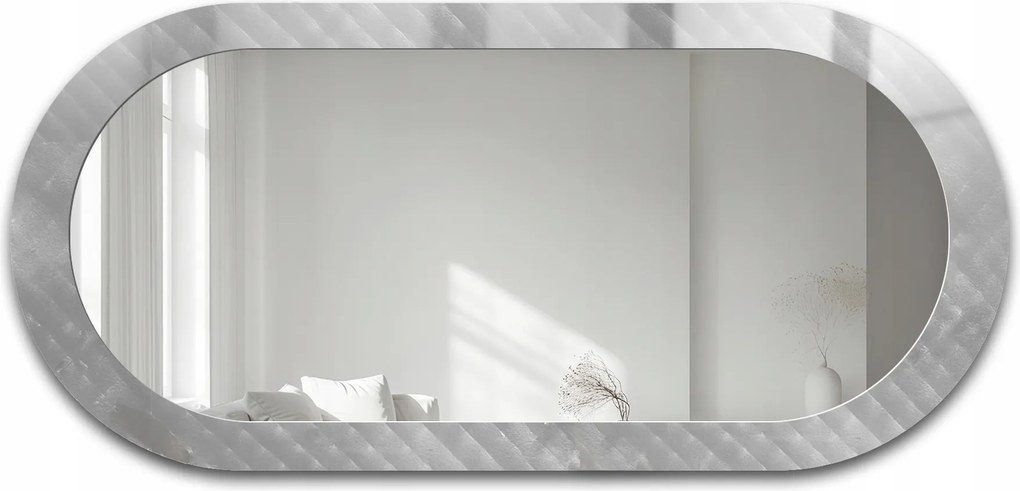 Luxora Vesper ovális tükör díszüvegen 150x60 cm