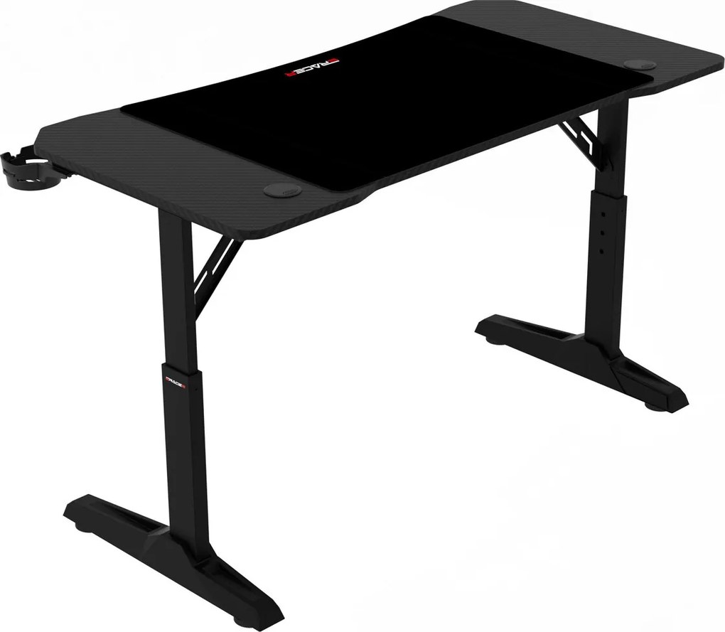 NERO karbon gamer asztal 160 × 60 cm