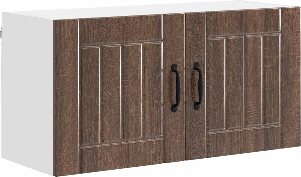 vidaXL Konyhaszekrény Barna Tölgy 80 x 31 x 40 cm Faanyag