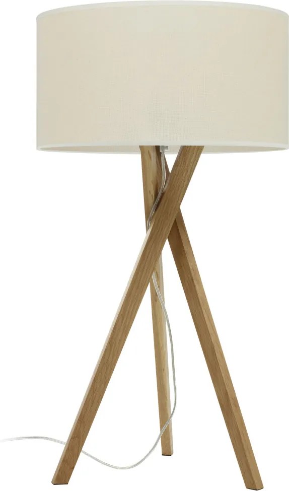 Novolux WOOD 621B-G05X1A-50 Asztali lámpa 1x60W/E27 IP20