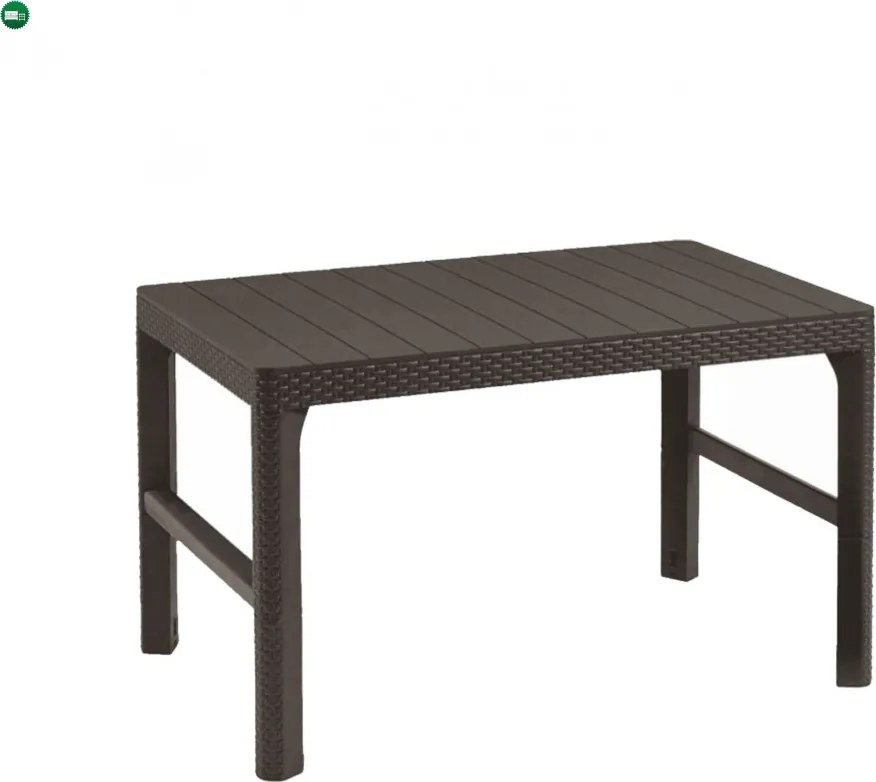 Lyon rattan kerti asztal