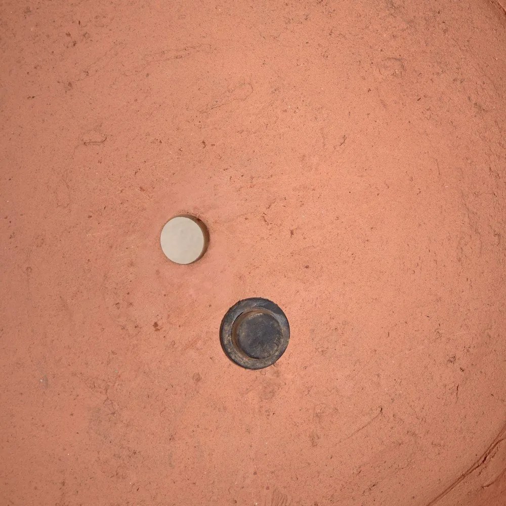 Karlina 2 db terrakotta virágcserép alátéttel - Kave Home