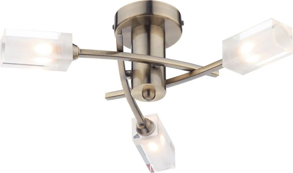 Dar Lighting MORGAN MOR0375 Plafonlámpa 3x25W/G9