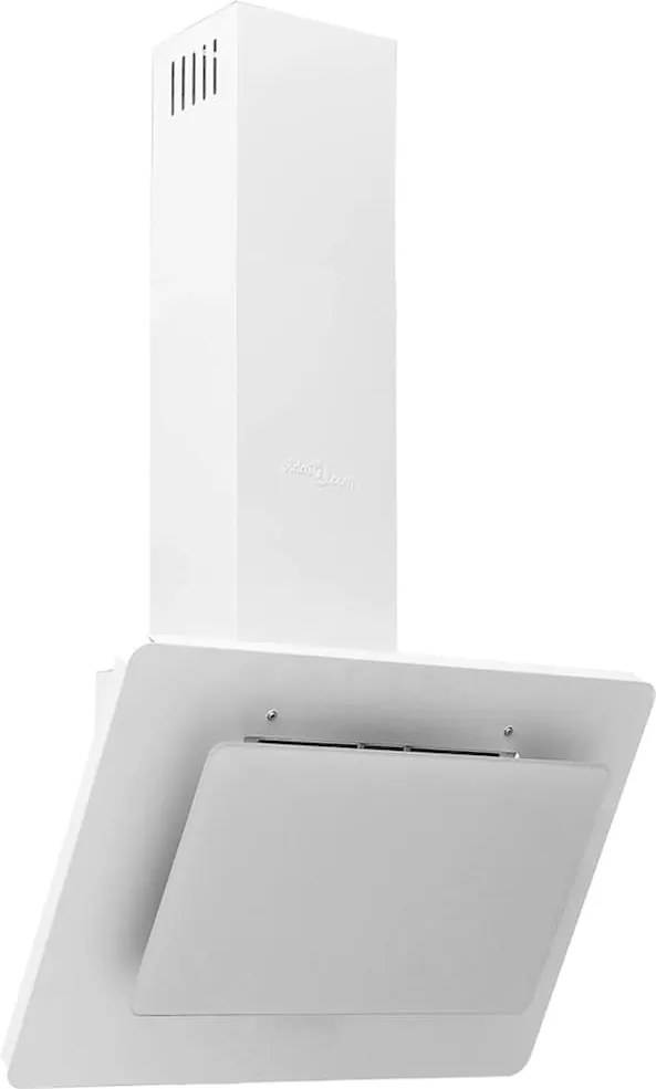 vidaXL fehér rozsdamentes acél és edzett üveg fali páraelszívó 60 cm