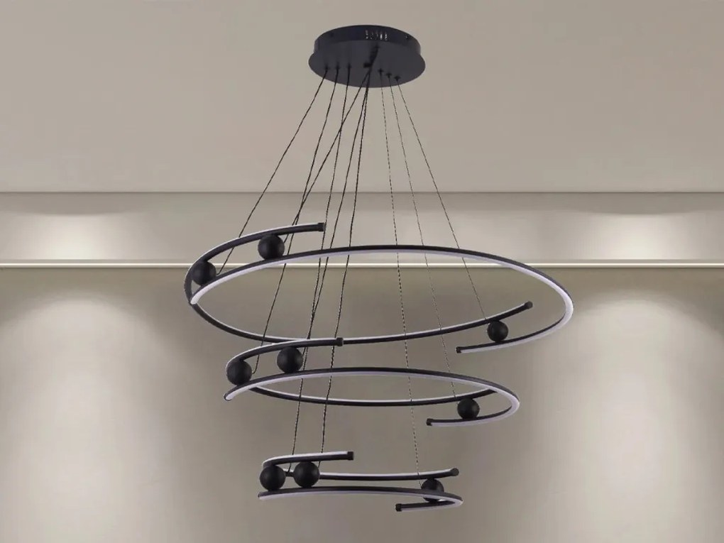 NEDES J4347-B Modern Led Függesztett Lámpa IP20