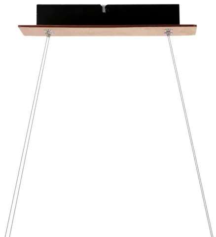 LED csillár zsinóron SENTO LED/19W/230V fa kivitel