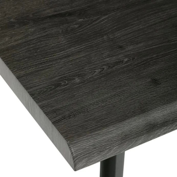 Étkezőasztal 160×90 cm, MDF, Szürke Tölgy. GREY – HT-F4416