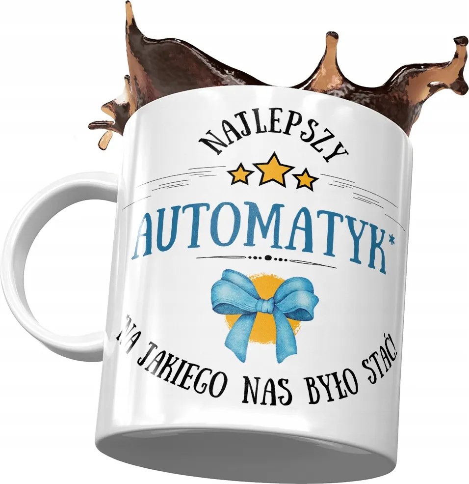 Bögre Automatizálás Legjobb Automatizálás Ajándék Nyomtatott Fotóval