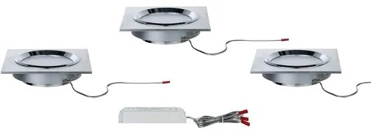 Paulmann 92696 - KÉSZLET 3xLED/8W Dimmelhető függesztett mennyezeti lámpa DICE 230V