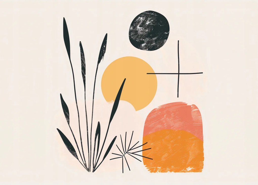 Poszter 70x50cm Kozmosz a természetben