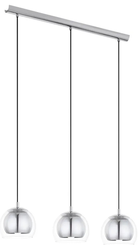 Eglo 94593 - Csillár ROCAMAR 3xE27/60W/230V