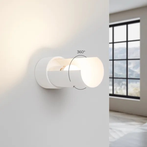 Sollux SL.1676 - Fali lámpa FLASH 1xE27/15W/230V fehér