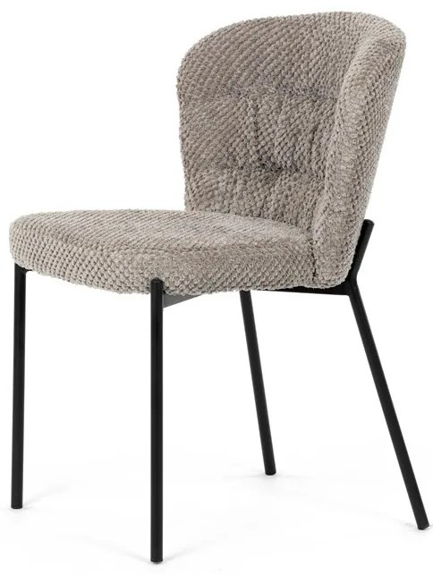 Bézs Bouclé Étkezőszék. CT-W1077 LAN2