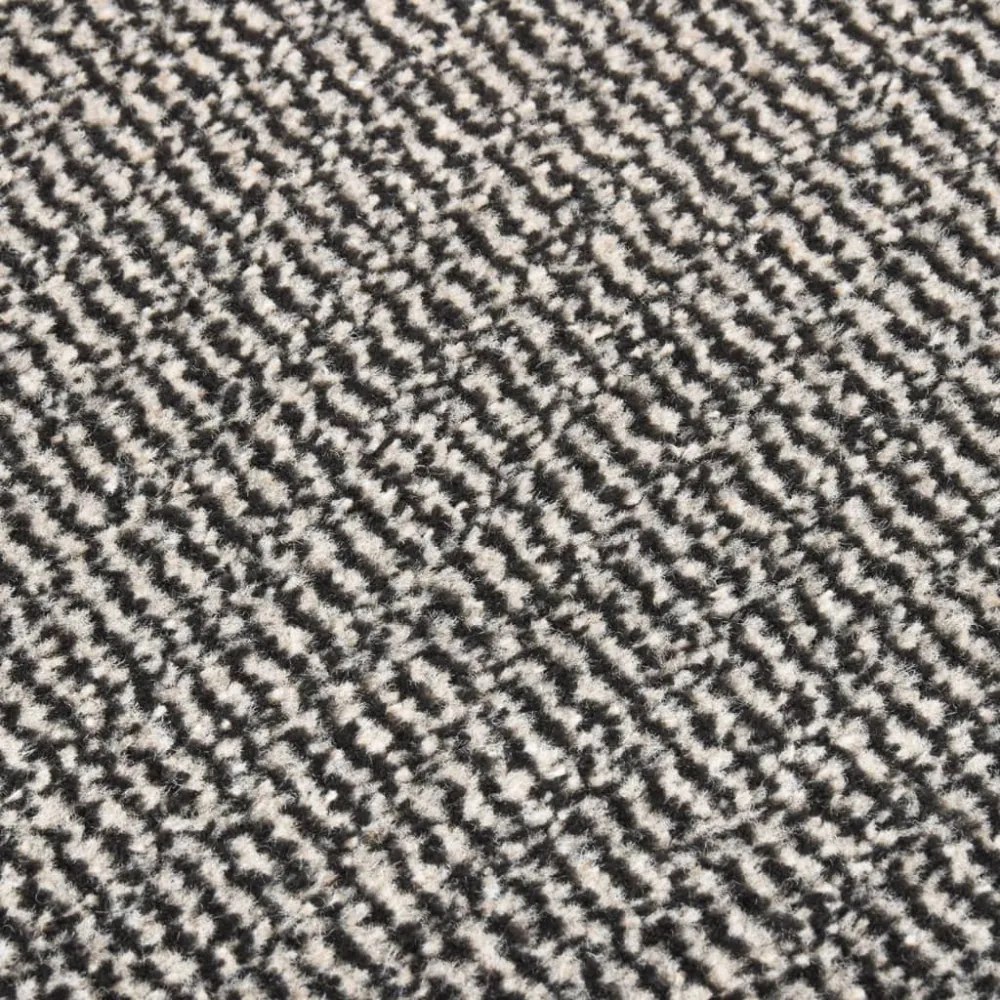 világosbarna tűzött lábtörlő 60 x 180 cm