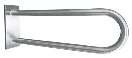 Biztonsági kapaszkodó 10x25 cm rozsdamentes/ezüstszínű