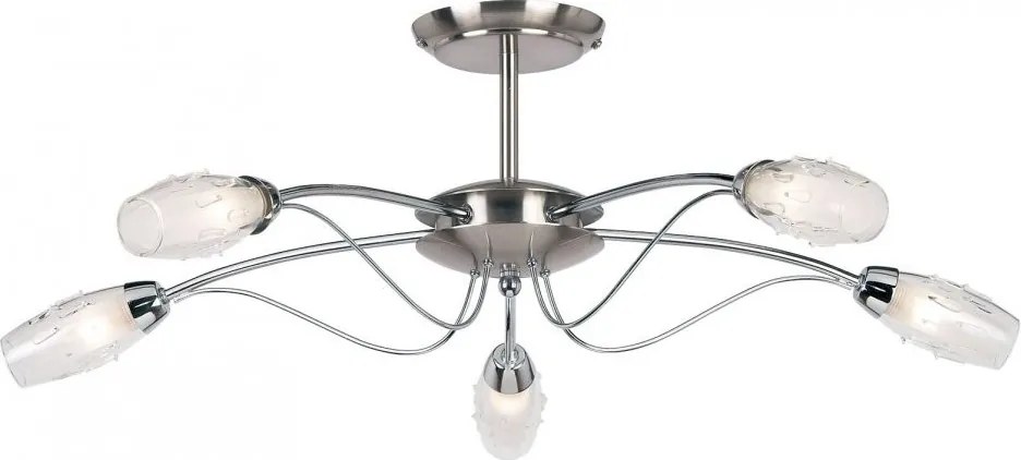 Endon MERCURY 9009-5SC Plafonlámpa 5x33W/G9 IP20