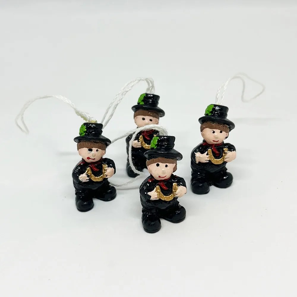 Kéményseprő figurák akasztóval 4 db-os