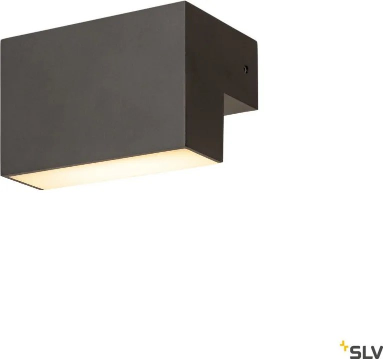 SLV 1003539 L-LINE OUT Modern Kültéri Fali Lámpa Antracit LED IP65