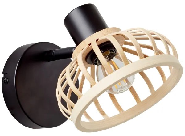 Brilliant - Fali lámpa NORAH 1xE14/28W/230V bambusz