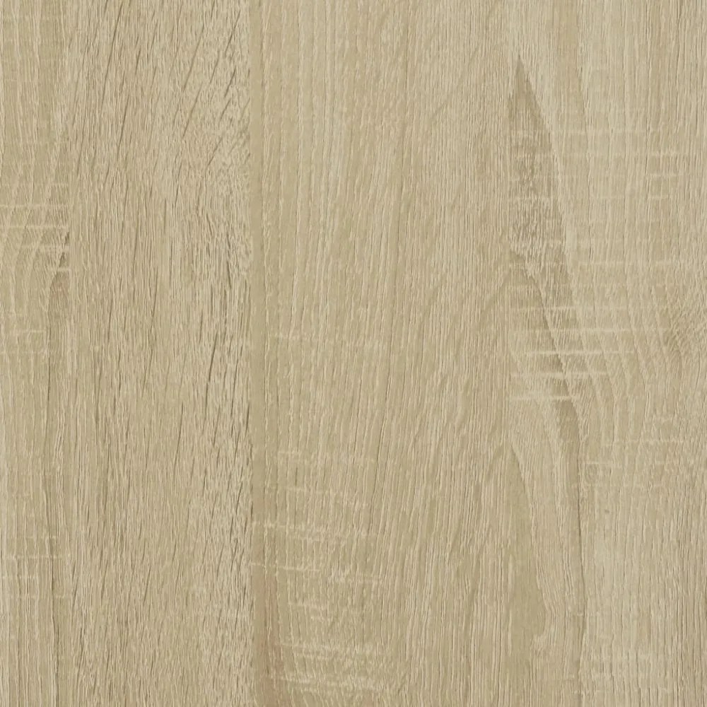 sonoma tölgy kanapéágy fiókkal matrac nélkül 75x190 cm