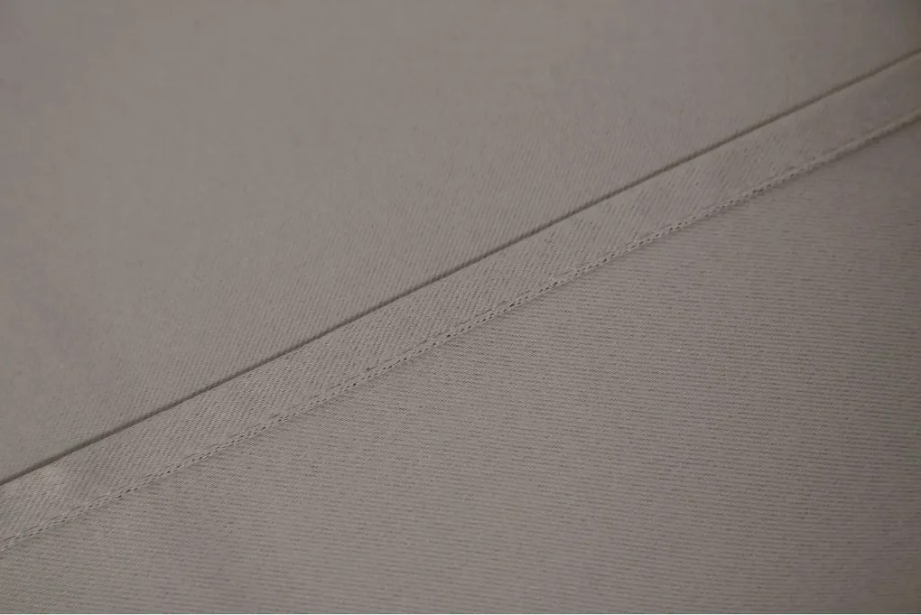 Függöny OXFORD 140x270 cm, szürkésbarna Felfüggesztés: Hullámos sínszalag