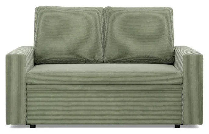 Zeus kanapé, kordbársony, hab töltet, egyenes kartámasz, zöld