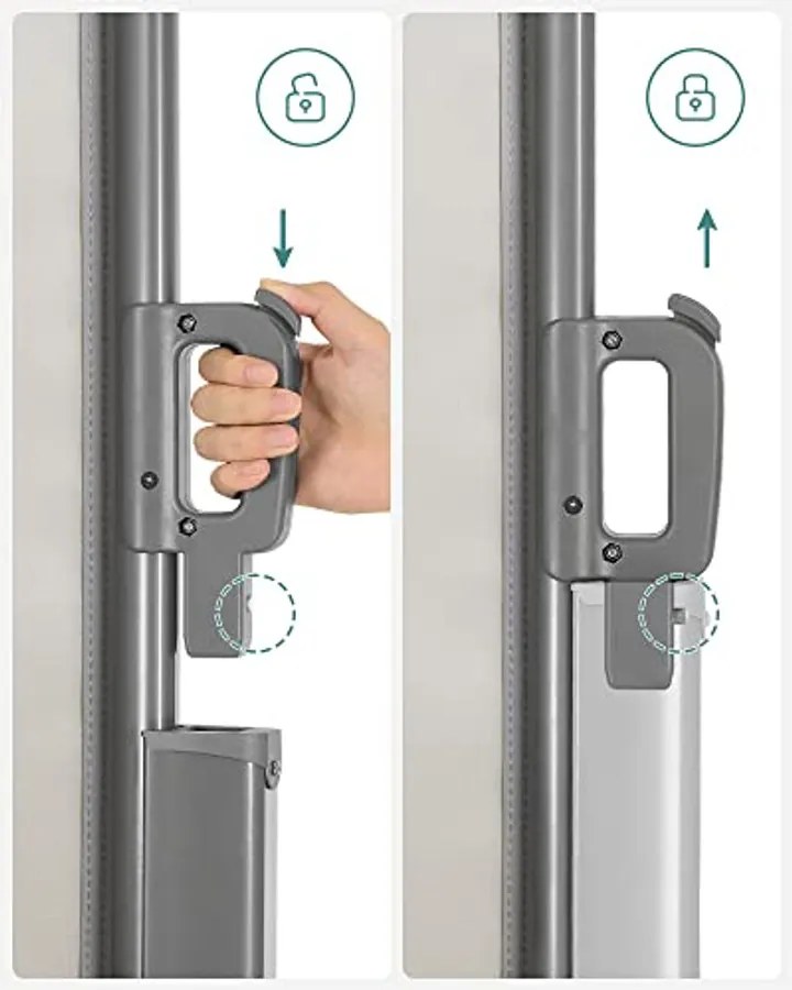 Oldalsó napellenző, kihúzható, 200 × 400 cm, bézs