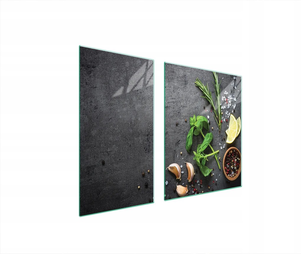 Üveg Tűzhelyvédő Főzőlap 90x52 Pala Edzett Üveg