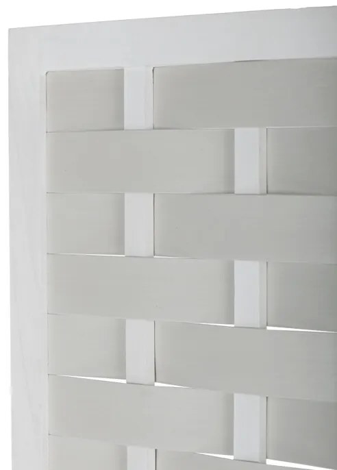 Fehér Tömörfa Paraván. EF-L186 WT