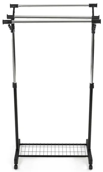 Fekete Fém Ruhafogas. 84521 BK