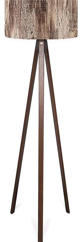 Állólámpa AYD 1xE27/40W/230V barna