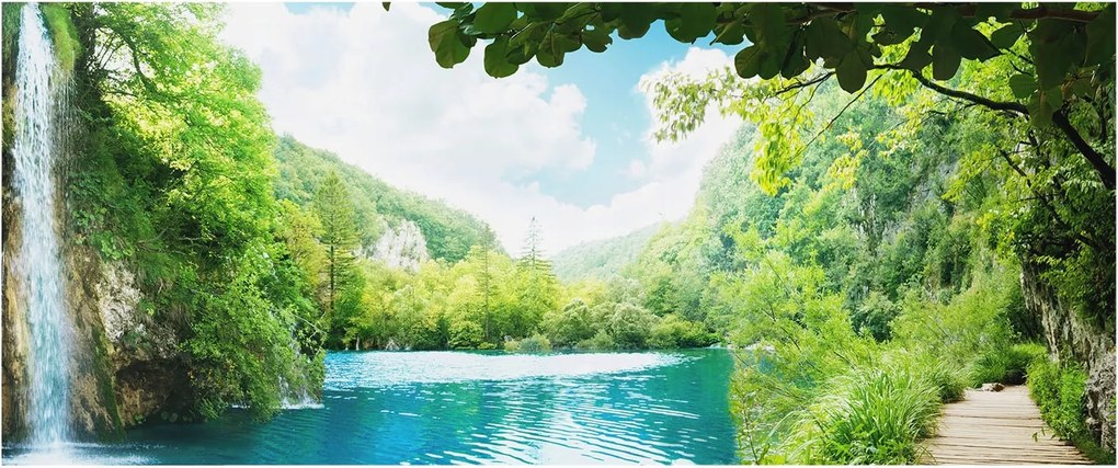 Flizelin fotótapéta Flizelin Designer Természetes oázis 250x104