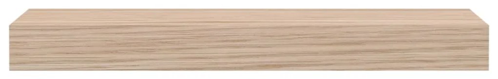 2 db szerelt fa függőpolc 40 x 23,5 x 4 cm