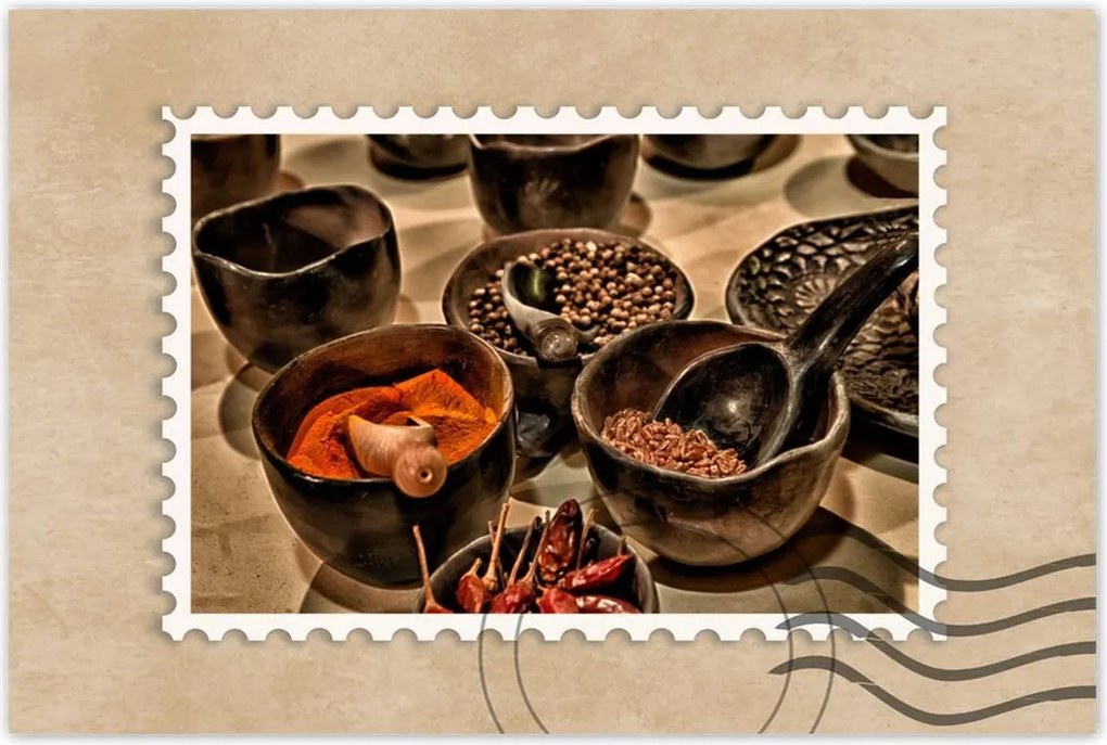 Poszterek 90x60 A világ fűszerei