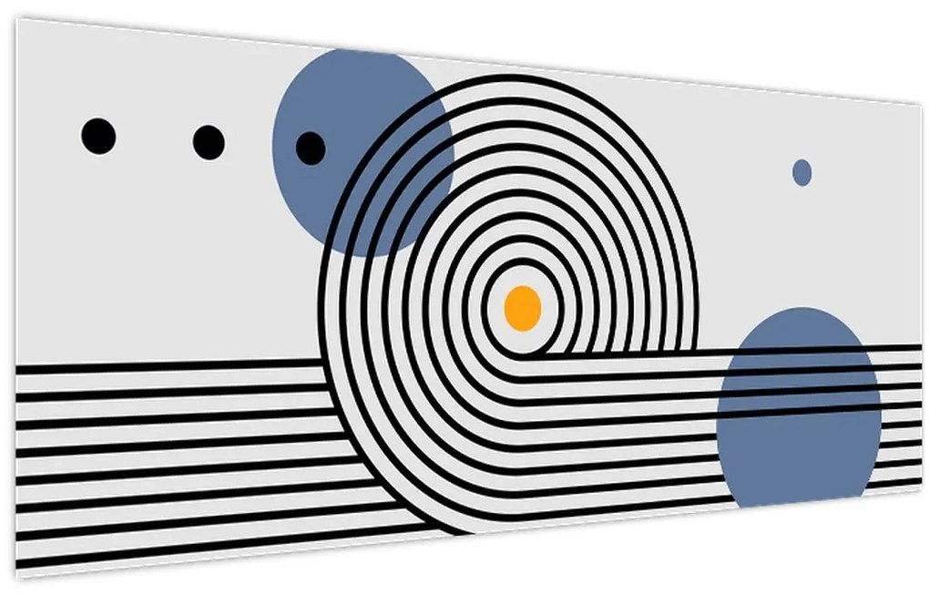 Kép - Minimalista absztrakció N⁰1 (120x50 cm)