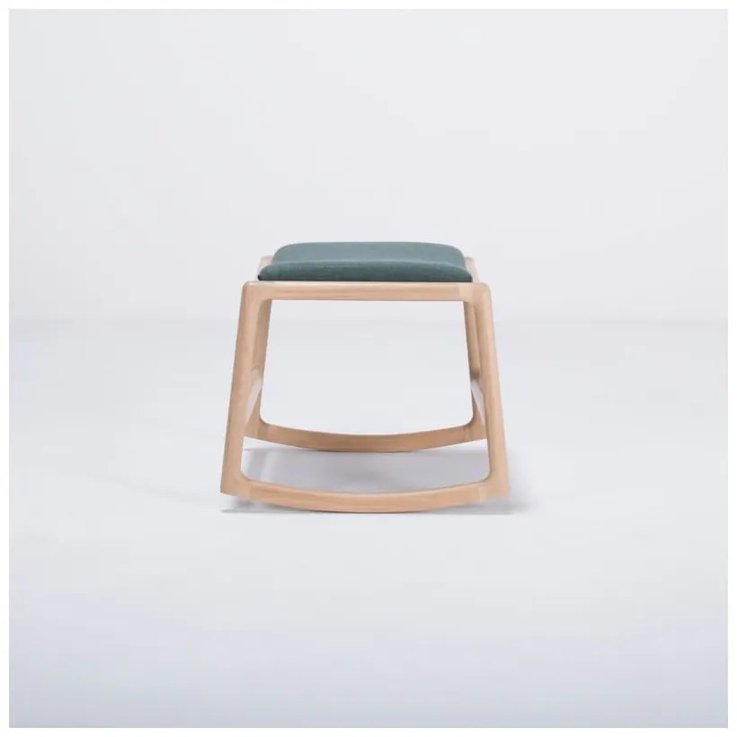 Dedo tölgyfa zsámoly zöld szövet ülőrésszel - Gazzda