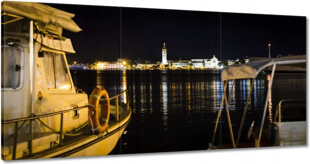 Festmények 180x90 Görögország Zakynthos éjszaka