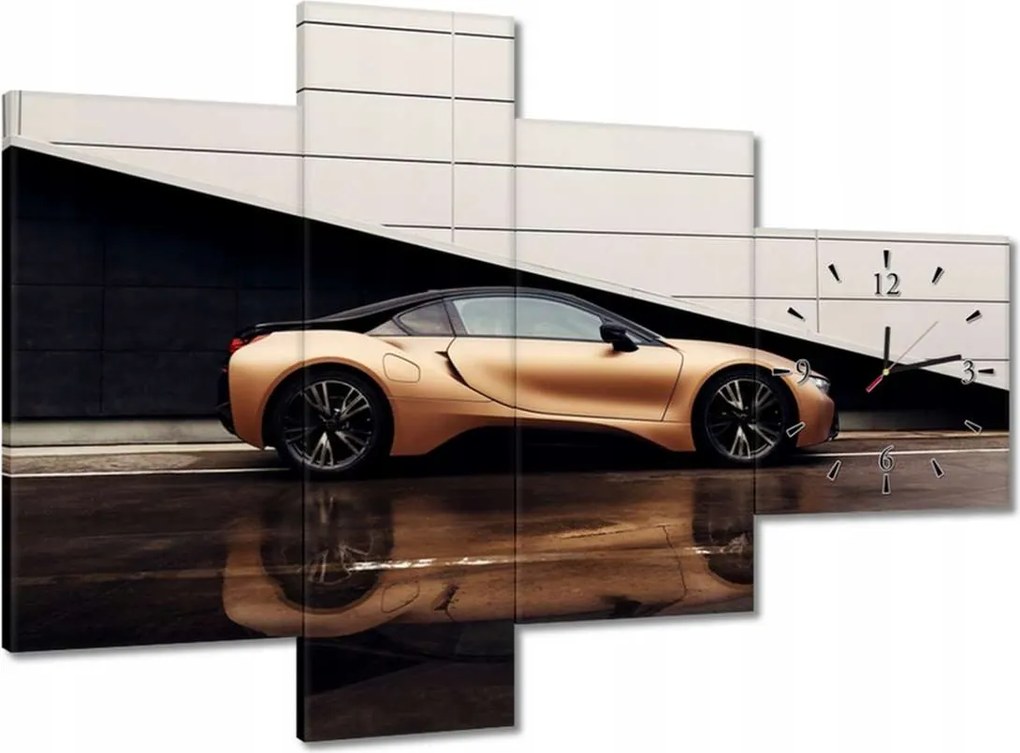 Falióra 100x70 Arany Bmw Autó