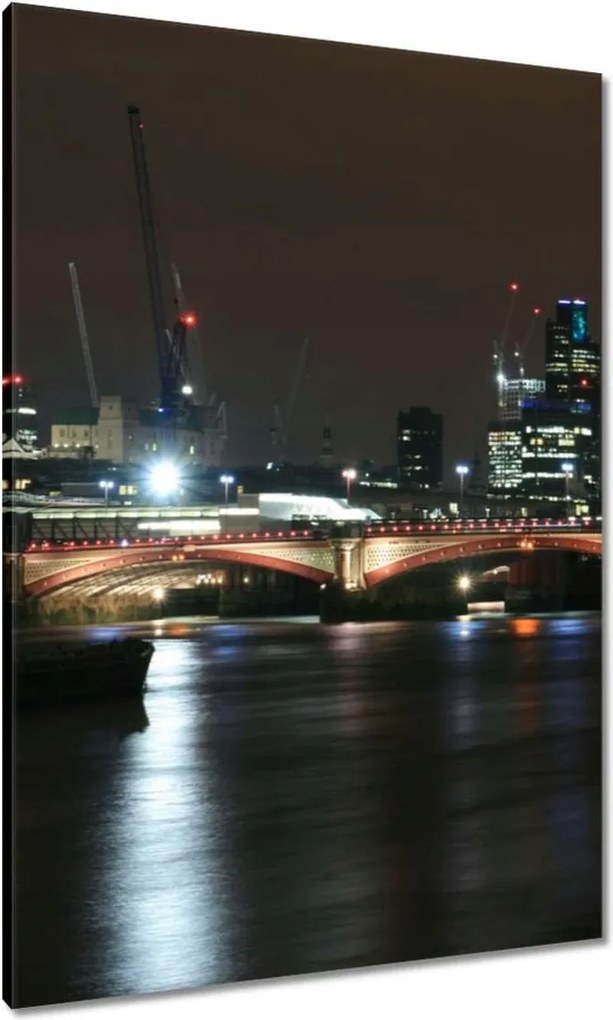 Festmények 70x100 London éjszaka