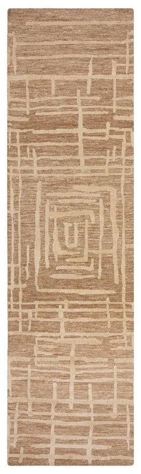 Bézs futószőnyeg 80x300 cm Elliot – Flair Rugs